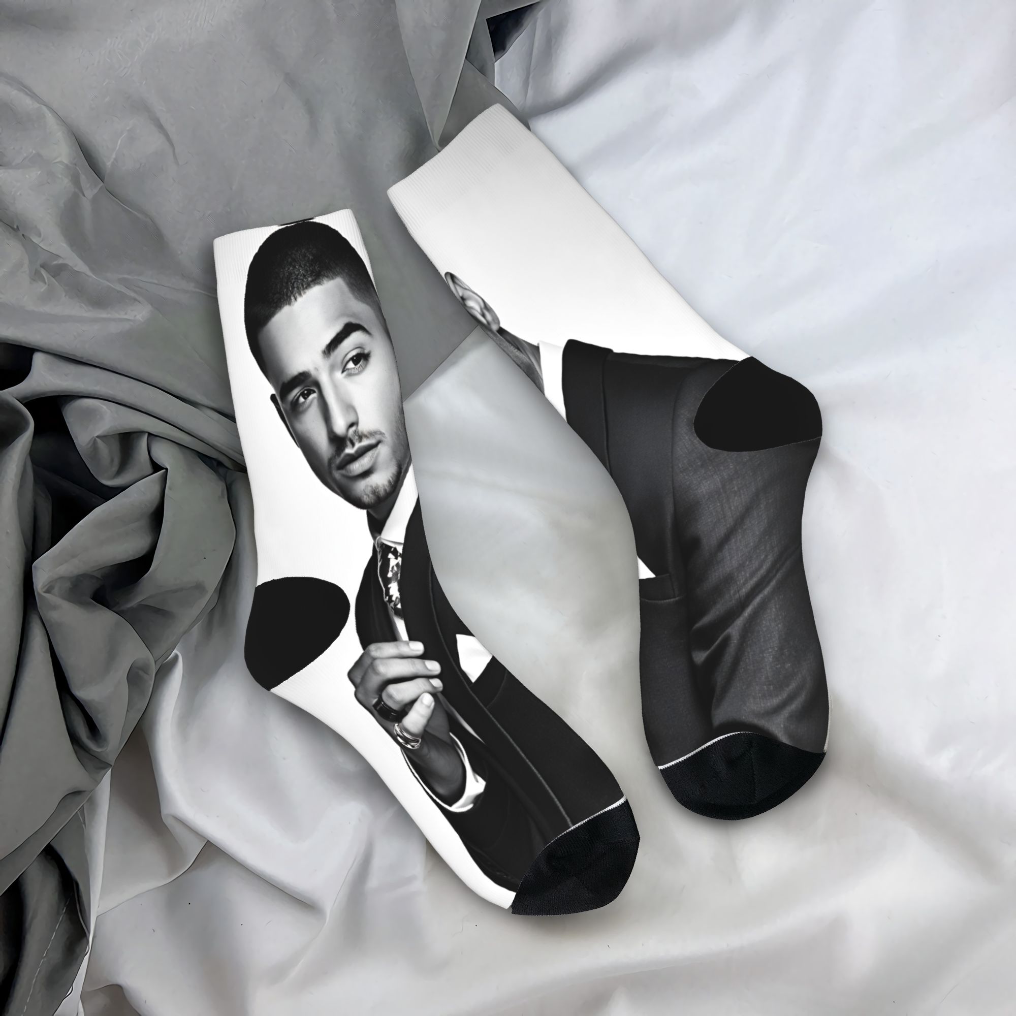 Board Game Halma - Dames Heren Sokken Maluma Rapper Kousen