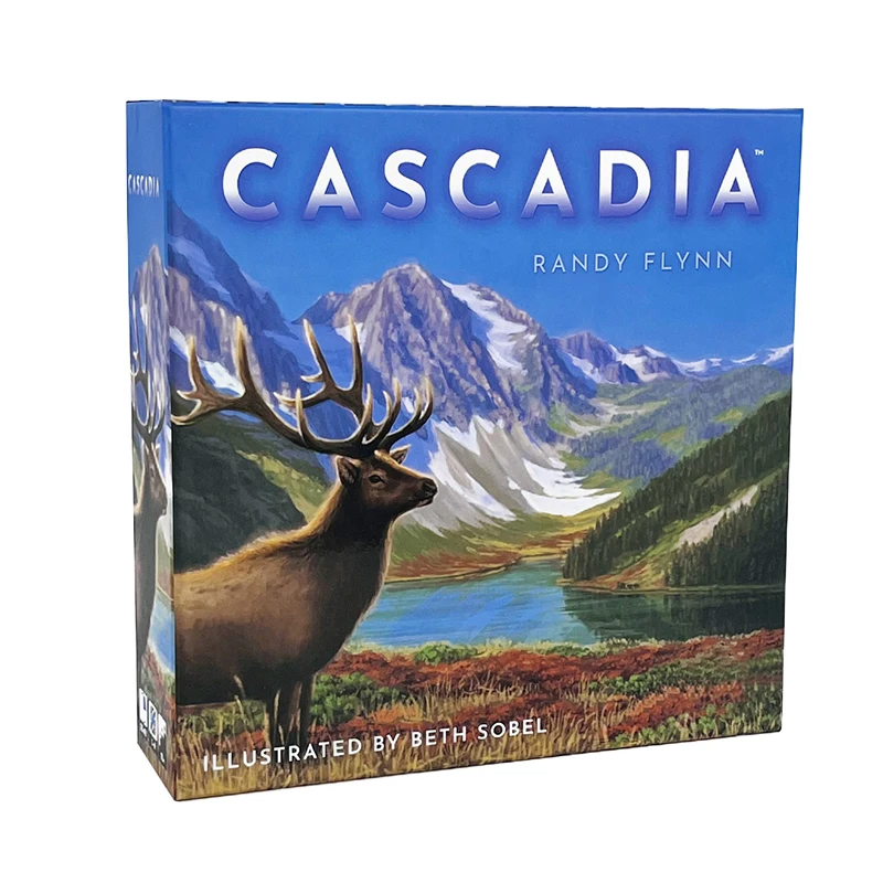 Board Game Catan - Cascadia Bordspel LANDMARKS Engelse Schaakbordset Gemakkelijk