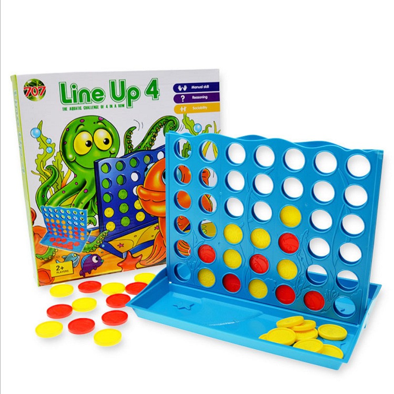 Board Game Family - 3D Vier-op-een-rij bordspel voor kinderen Ouder-kind