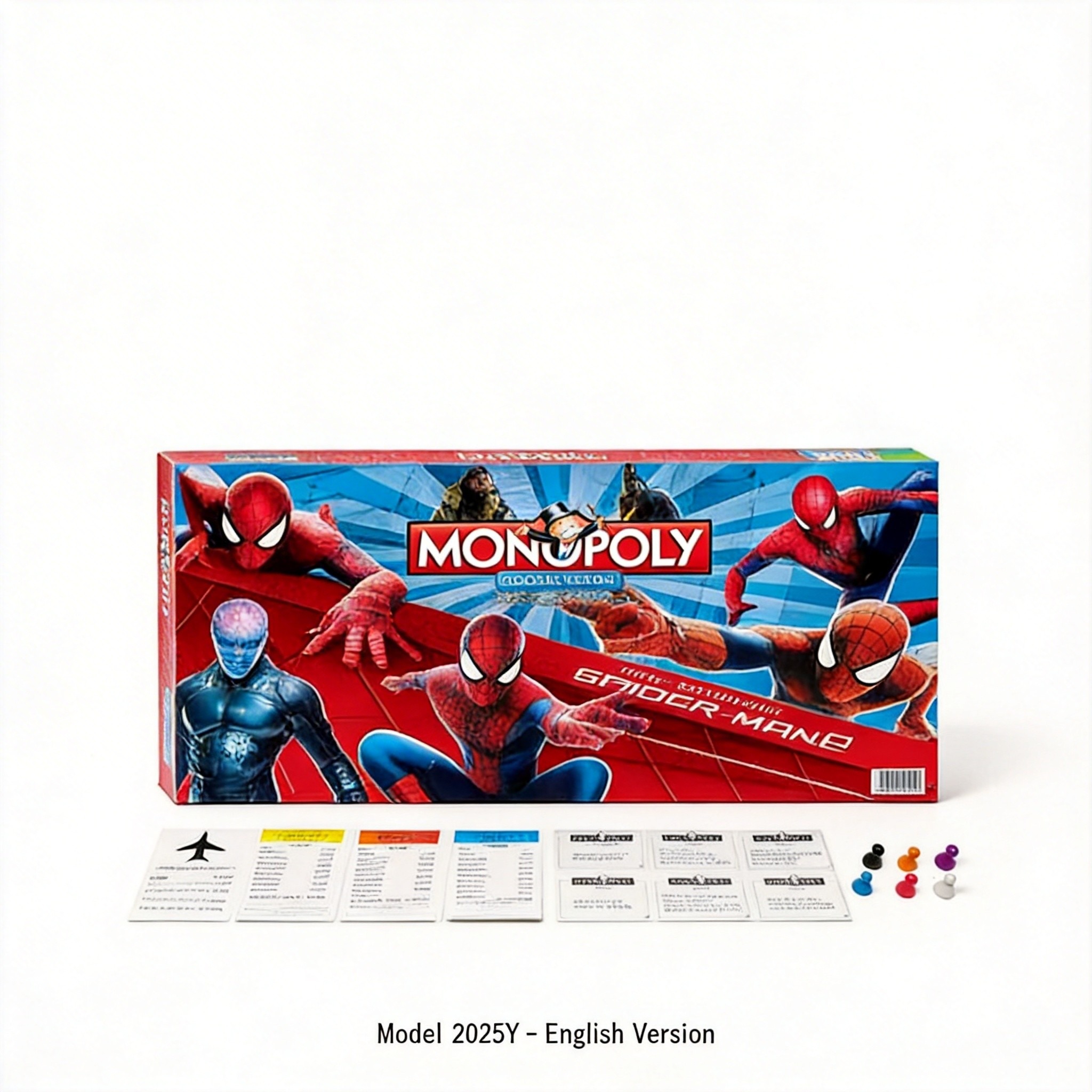Board Game Catan - Spider-Man Monopoly Bordspel - Collector's Choice