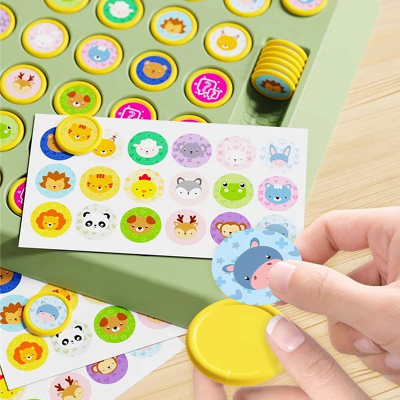 Board Game Flip 7 - Geheugen Flip Schaakbordspel Voor Kinderen Ouder-kind