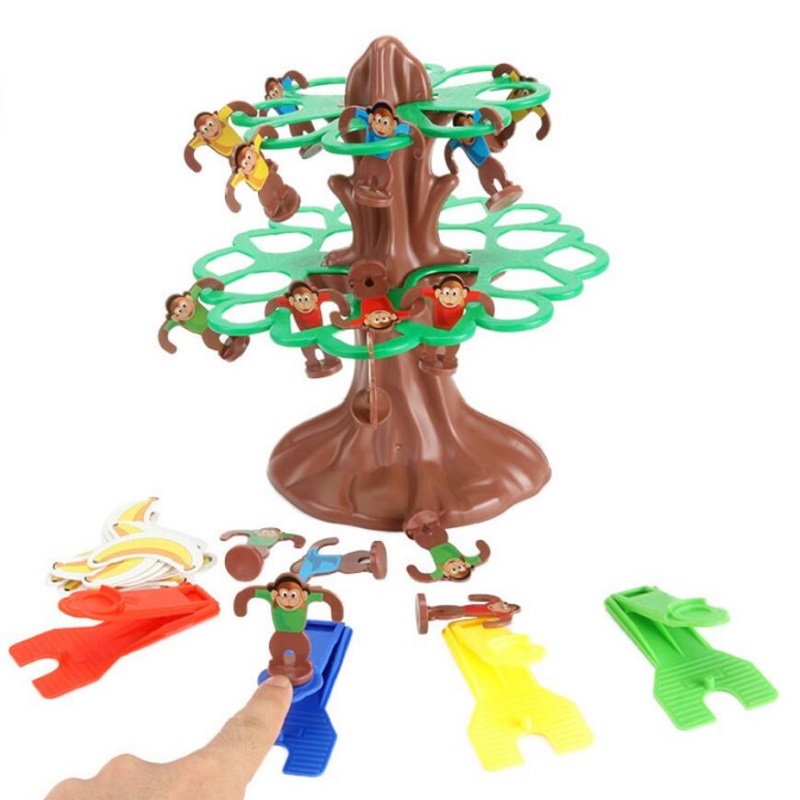 Board Game Flip 7 - Leuk bordspel Happy Jumping Monkey Flipping