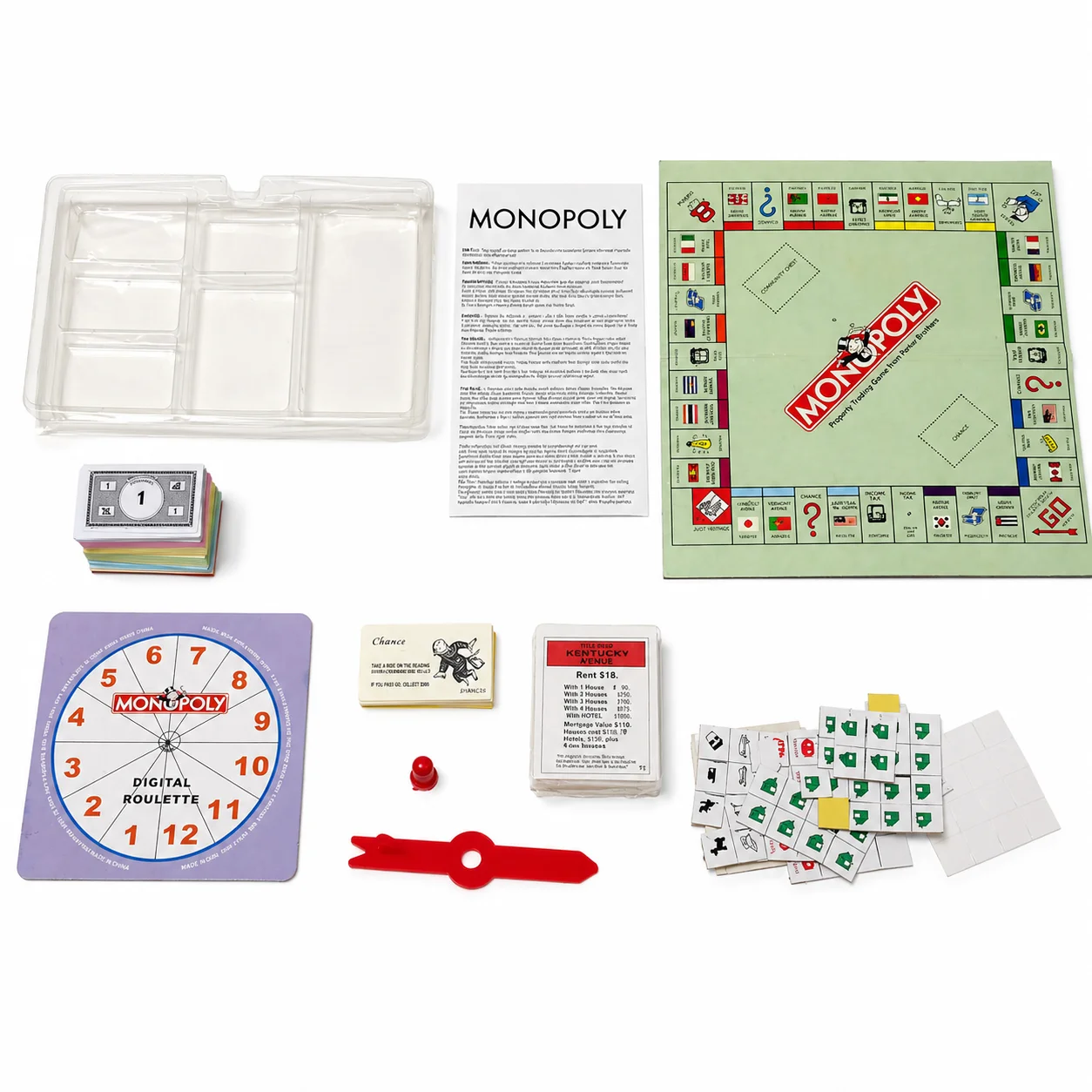Board Game Catan - Monopoly Klassiek bordspel Familie-eigendomsverhandelingspel Draagbaar kinderen