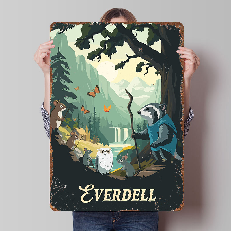 Board Game Catan - Everdell bordspel geïnspireerde blikken poster gepersonaliseerde