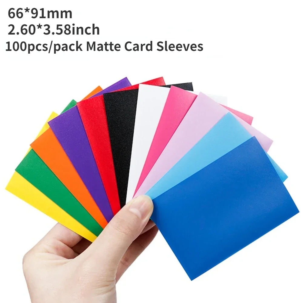 Board Game Quest - 100PCS 66x91mm Matte Kaart Mouwen Standaard