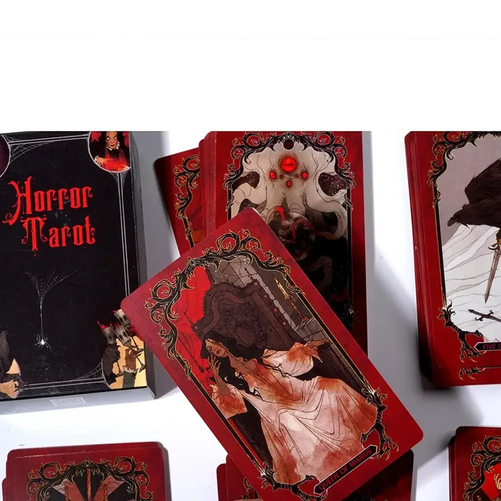 Board Game Or Boardgame - Horror Tarotkaarten Zakformaat 78-kaarten Deck Woodsman