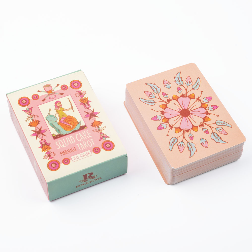 Board Game Design - Inktvis Cake Tarot 78-kaartenspel Bordspel Eigenzinnige