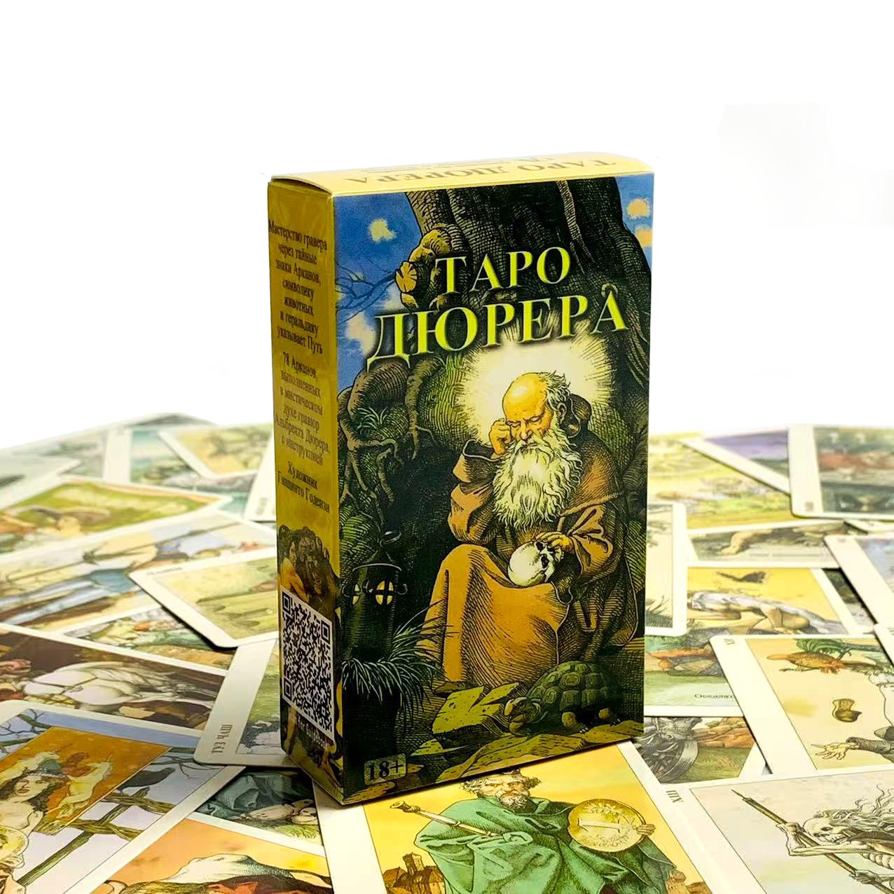 Board Game Design - Russische Tarotkaarten Familiefeest Entertainment Bordspellen Unieke