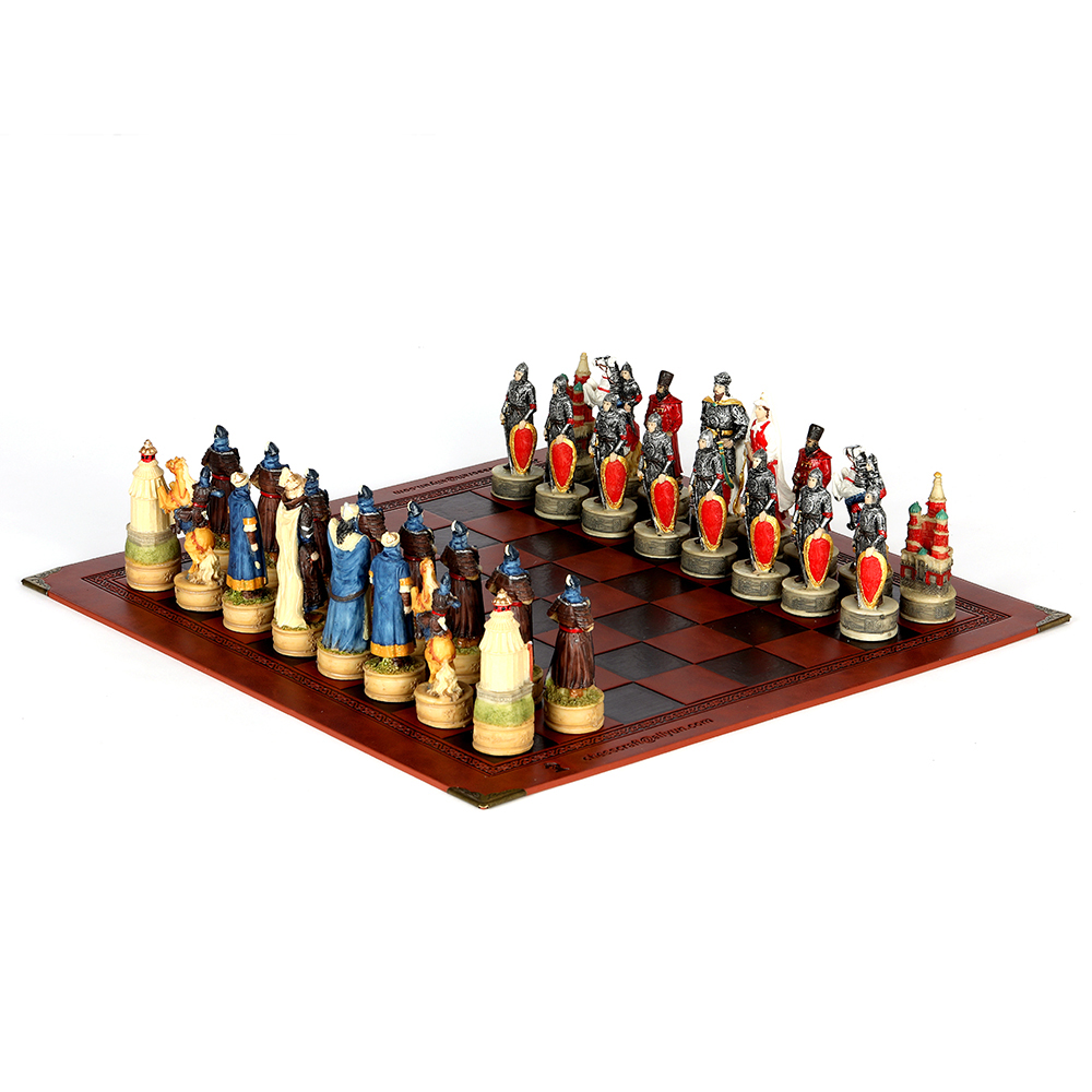 Board Game Yearbook - Oorlog-Thema Schaakspel Genghis Khan Vs. Rusland-32