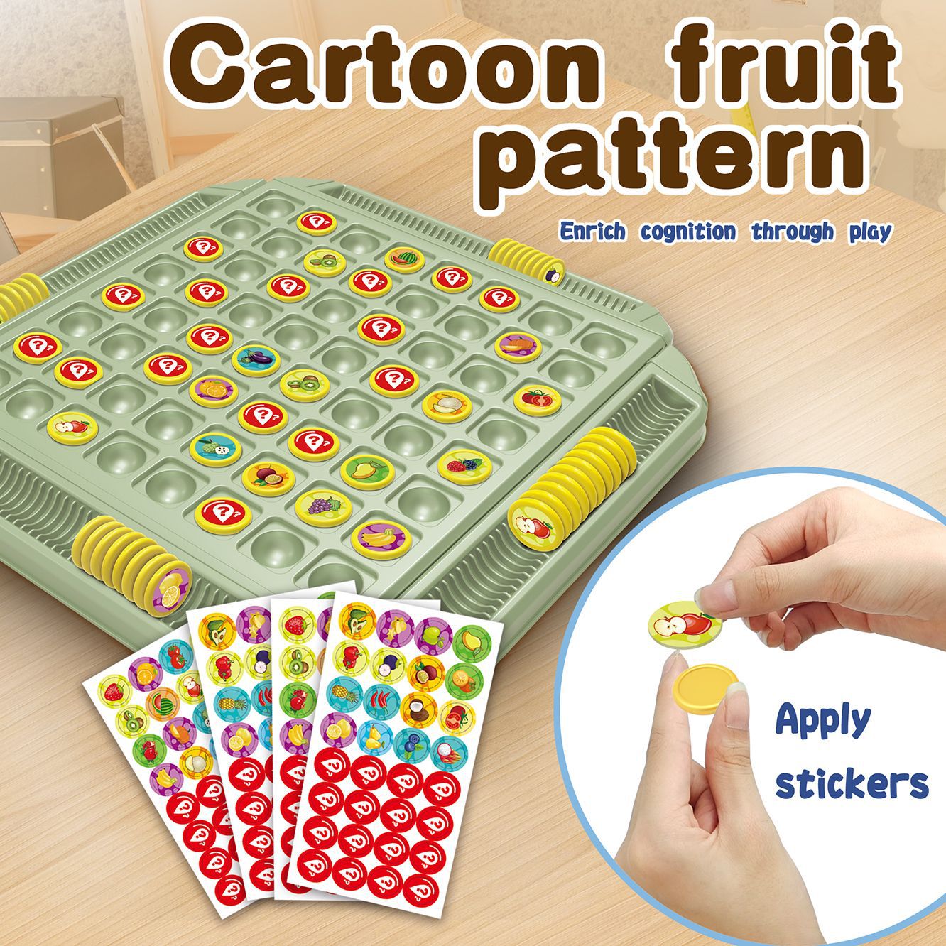 Fruit Flip Chess Memory Match  - Board Game Flip 7 recensie en prijs