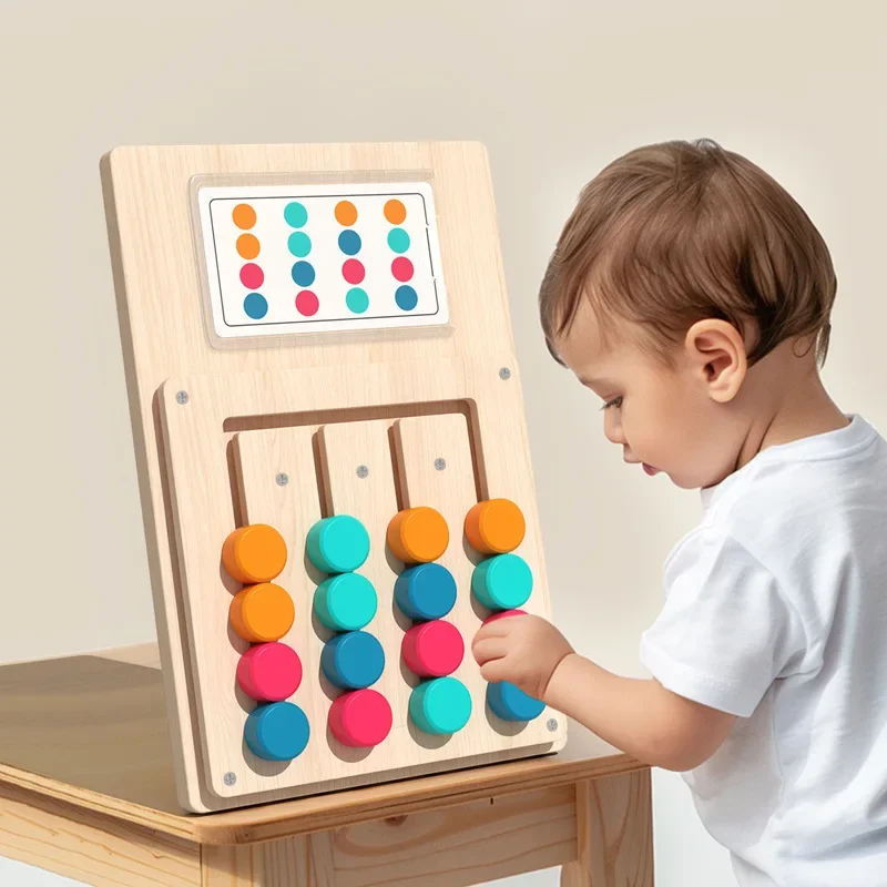 Montessori houten cognitief le - Board Game Design recensie en prijs