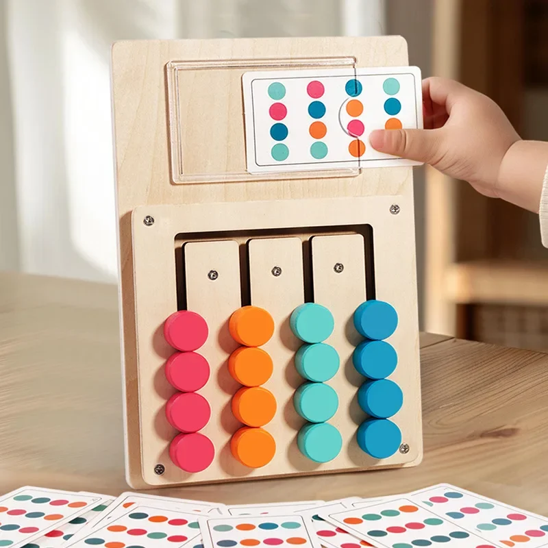 Montessori houten cognitief le - Board Game Design recensie en prijs
