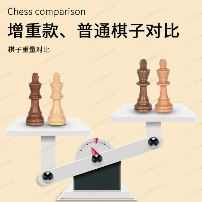 3,5-3,75 inch gewogen houten s - Chess Set Wooden recensie en prijs