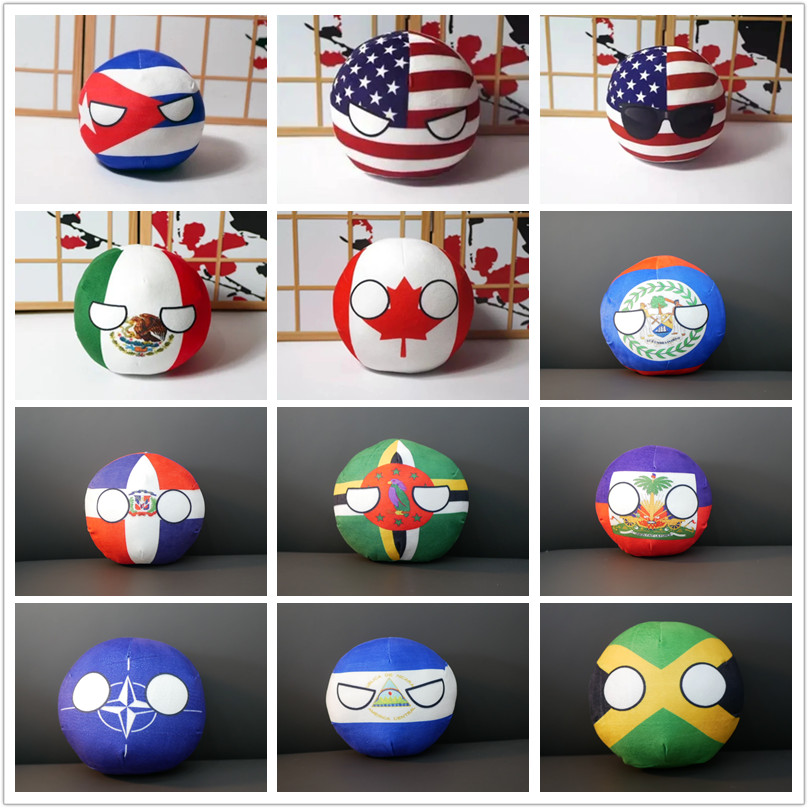 Countryballs Pluche Pop Cuba M - Board Game Jamaica recensie en prijs