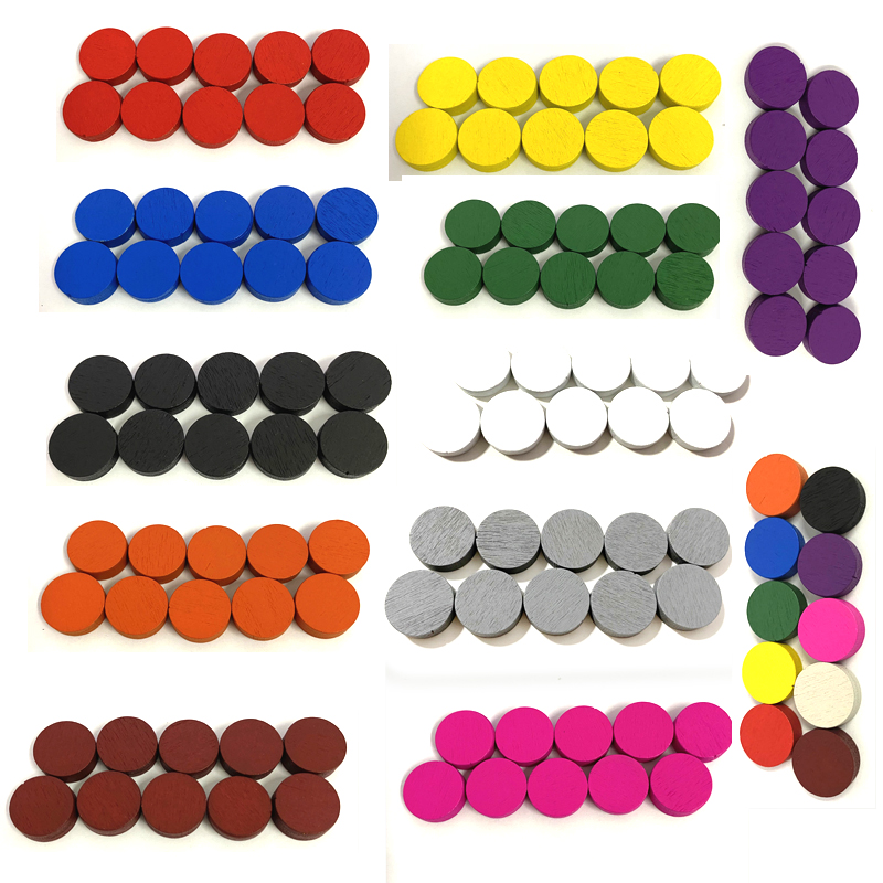 50 stuks 15*5 MM 11 Kleuren Ho - Board Game Catan recensie en prijs