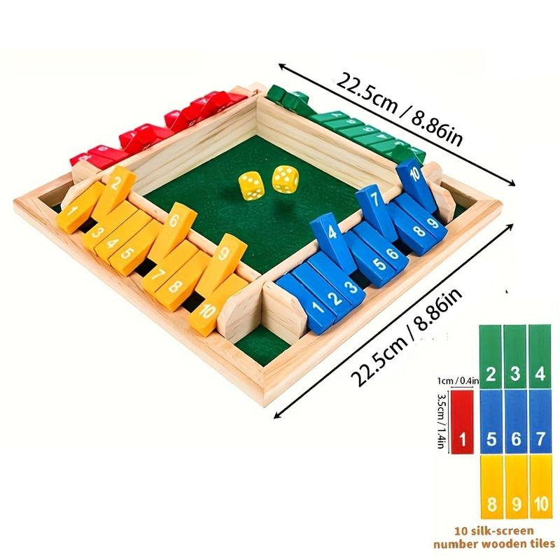 Box Game Houten dobbelstenen V - Board Game Flip 7 recensie en prijs
