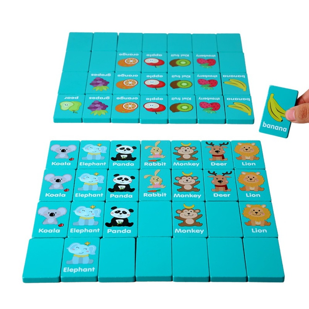 Houten geheugen Solitaire Matc - Board Game Flip 7 recensie en prijs