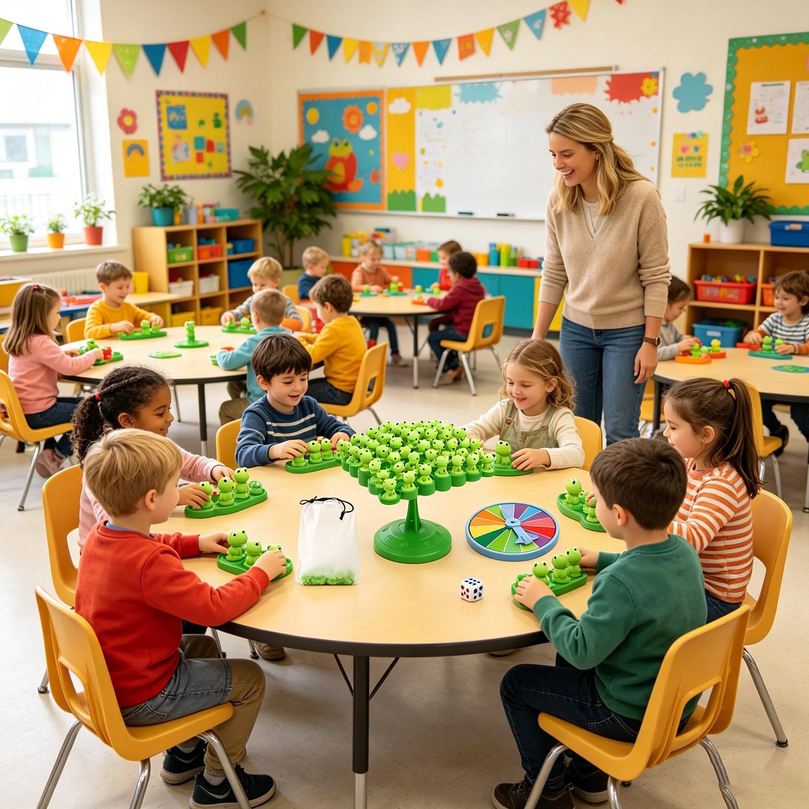 Kinderen Kikker Balans Boom Bo - Board Game Fun recensie en prijs