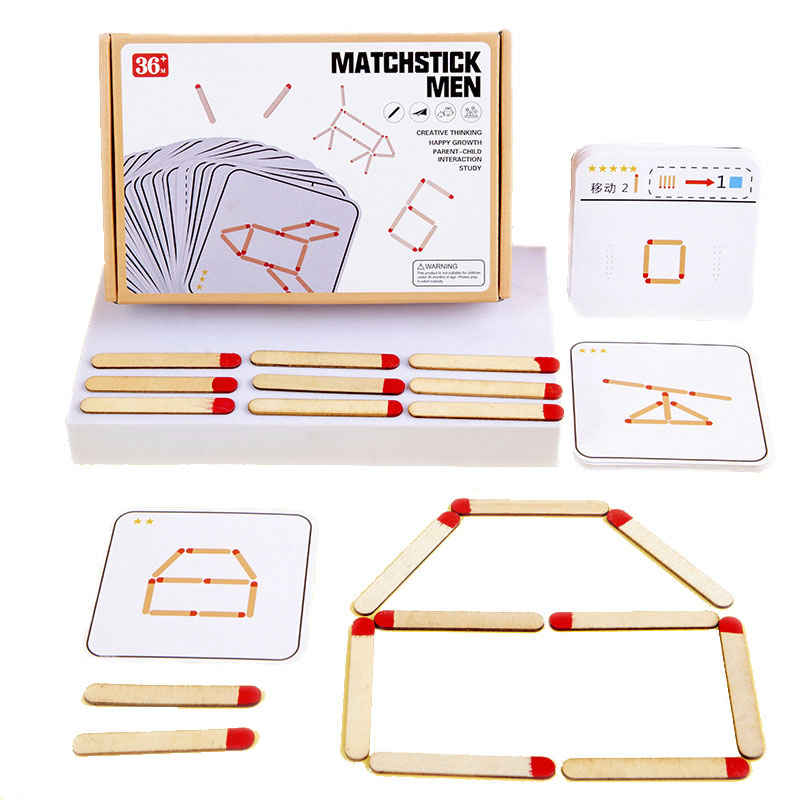 Montessori Matches Puzzels Spe - Board Game Fun recensie en prijs
