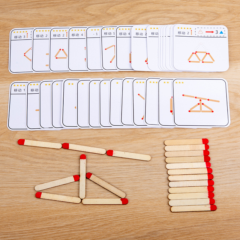 Montessori Matches Puzzels Spe - Board Game Fun recensie en prijs