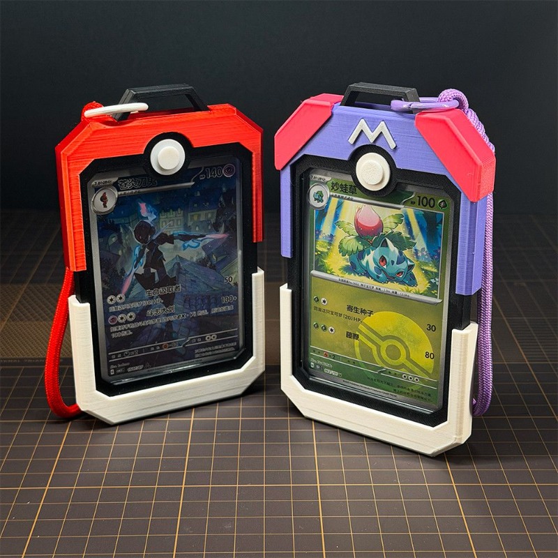 Poke Ball verticale kaarthoude - Board Game Design recensie en prijs