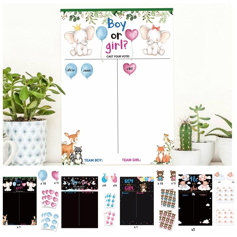 Met stickers Geslachtsonthulli - Board Game Or Boardgame recensie en prijs