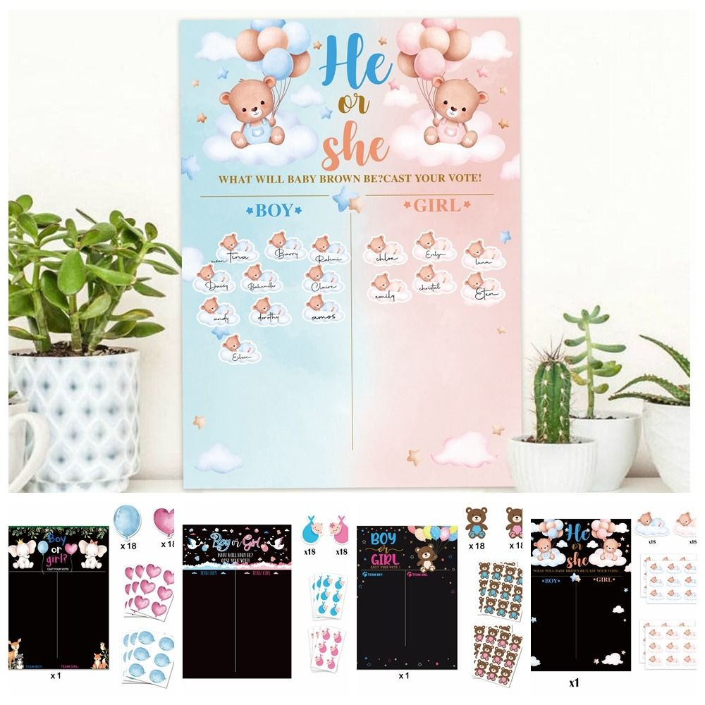 Met stickers Geslachtsonthulli - Board Game Or Boardgame recensie en prijs