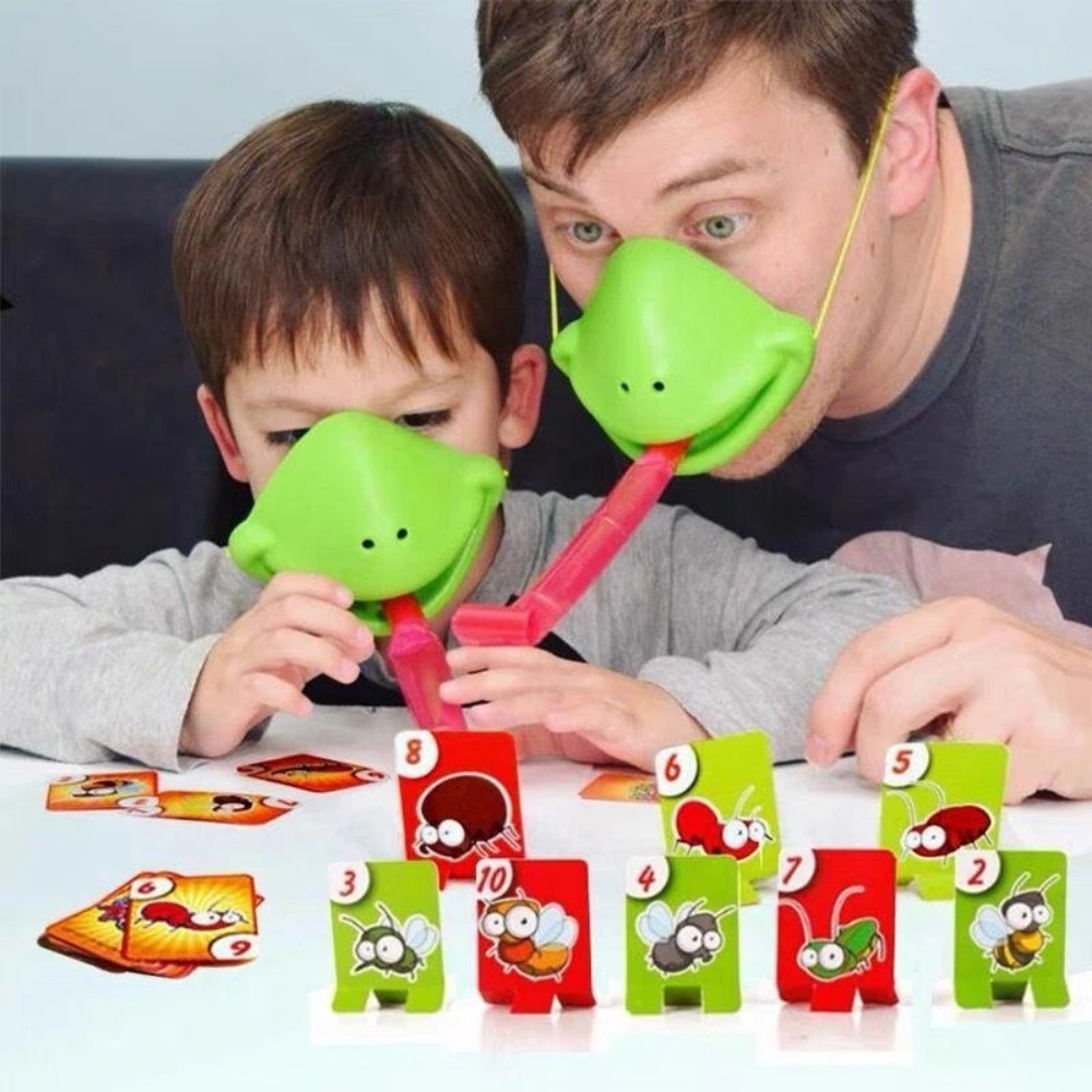 Kikker Hagedis Masker Kwispele - Board Game Family recensie en prijs