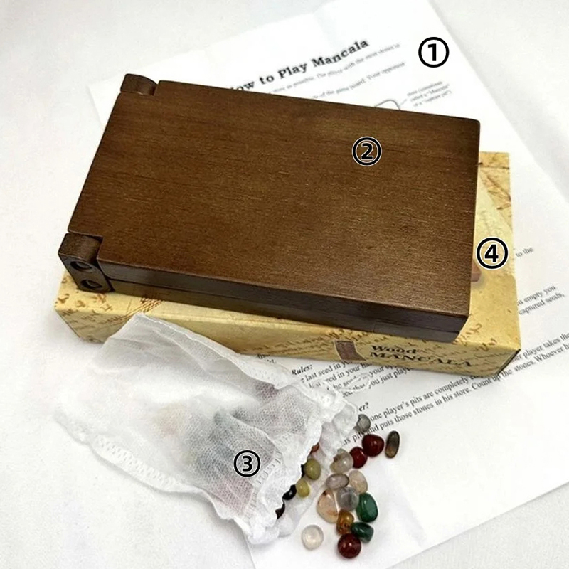 Oude Mancala Afrikaanse schaak - Board Game Family recensie en prijs