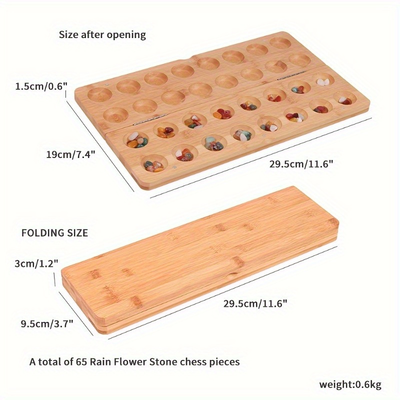 Draagbare opvouwbare houten Ma - Chess Set Wooden recensie en prijs