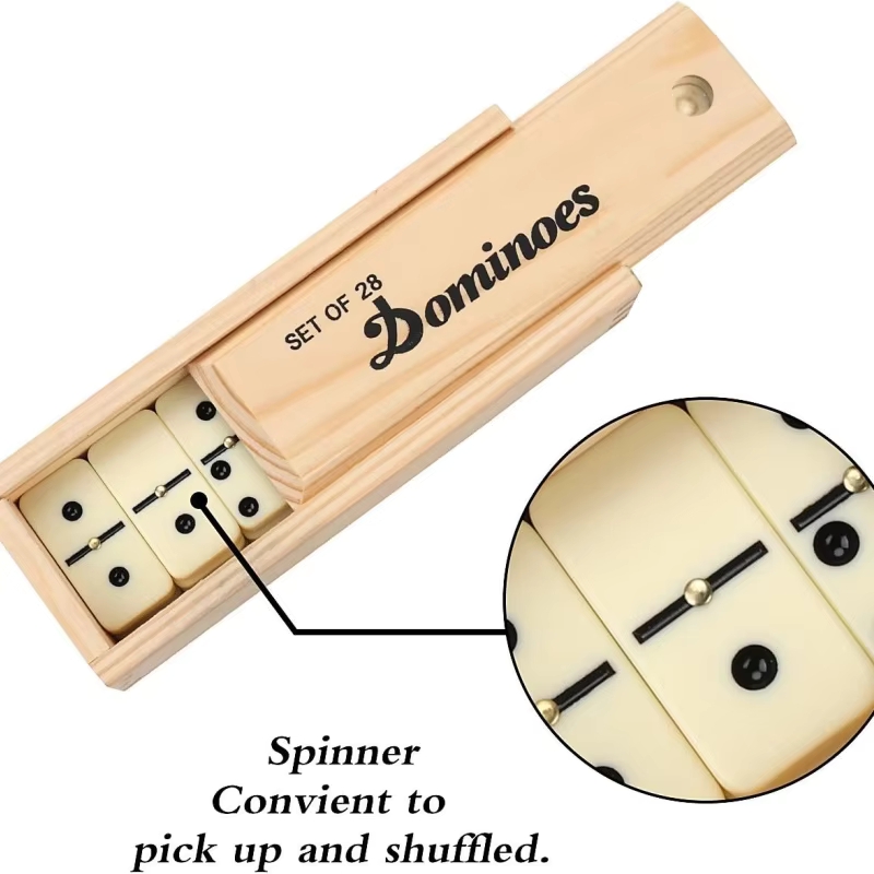 Ivoor Dubbele Zes Duo Mino Dom - Chess Set Wooden recensie en prijs