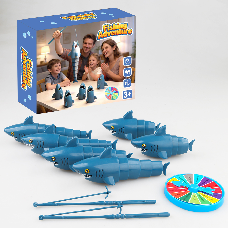 Populair haaien-stijl visserij - Board Game Fun recensie en prijs