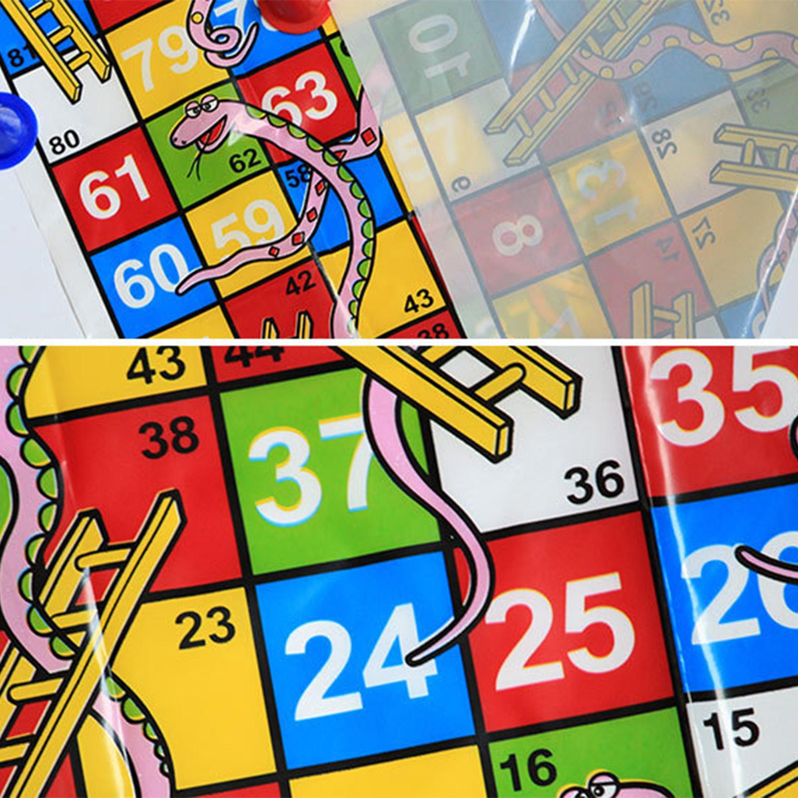 Mini-slangen en ladders bordsp - Board Game Design recensie en prijs