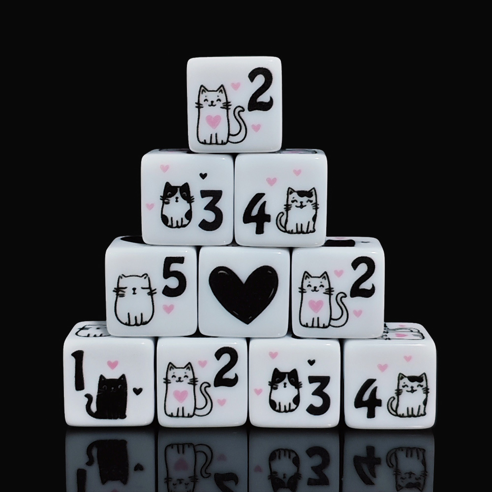 12 stuks/set 16mm schattige ka - Board Game Design recensie en prijs