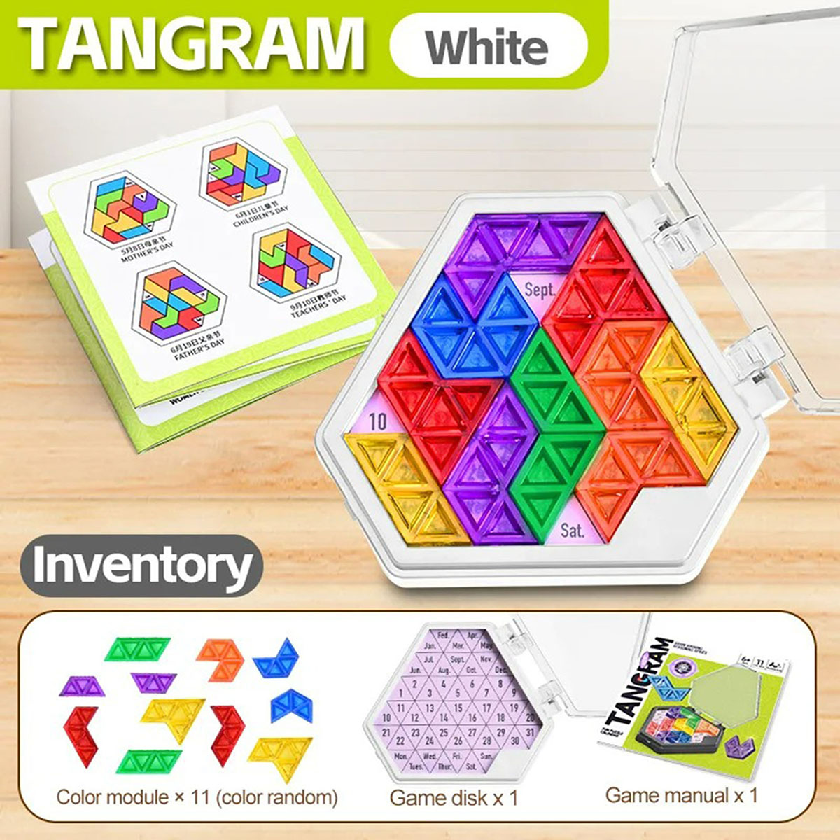 Leuk puzzelkalender-spel, logi - Board Game Fun recensie en prijs