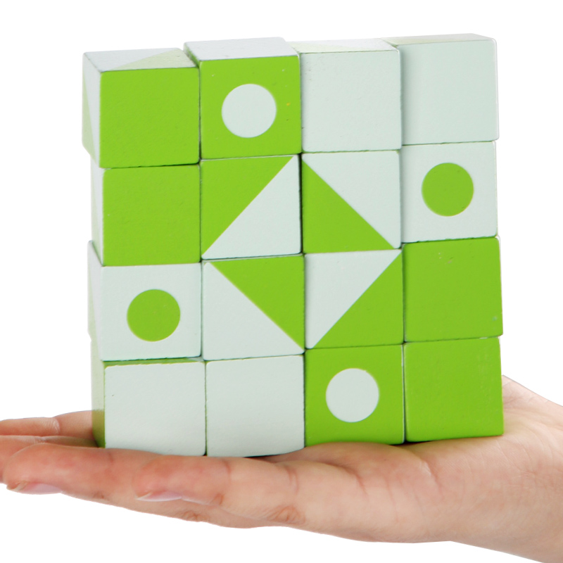 Houten 3D-puzzels Spel Geometr - Board Game Design recensie en prijs