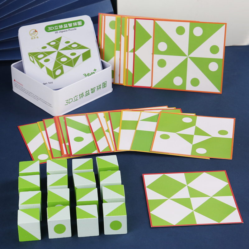 Houten 3D-puzzels Spel Geometr - Board Game Design recensie en prijs