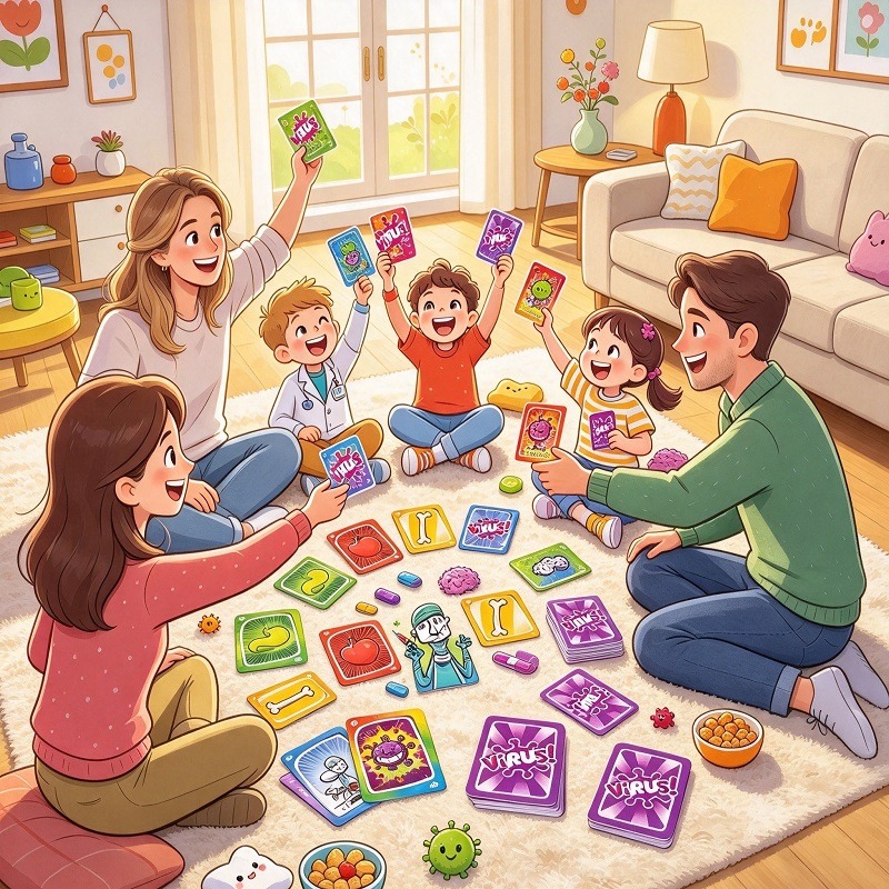 2026 Family Strategy Card Game - Board Game For 2 People recensie en prijs