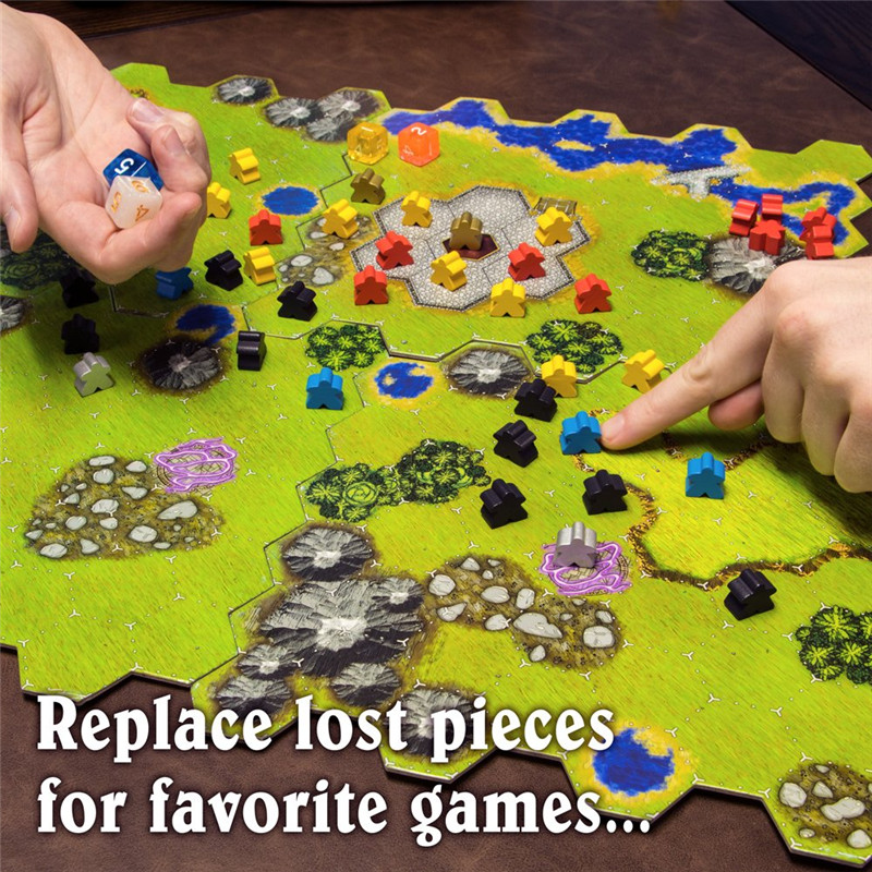 14Pcs Houten Humanoid Meeples  - Board Game Catan recensie en prijs