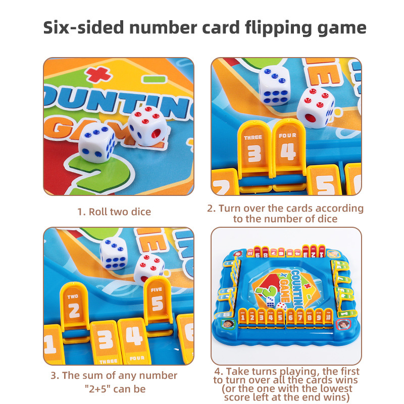 KNYYSECQ Wiskunde-flipspel voo - Board Game Flip 7 recensie en prijs