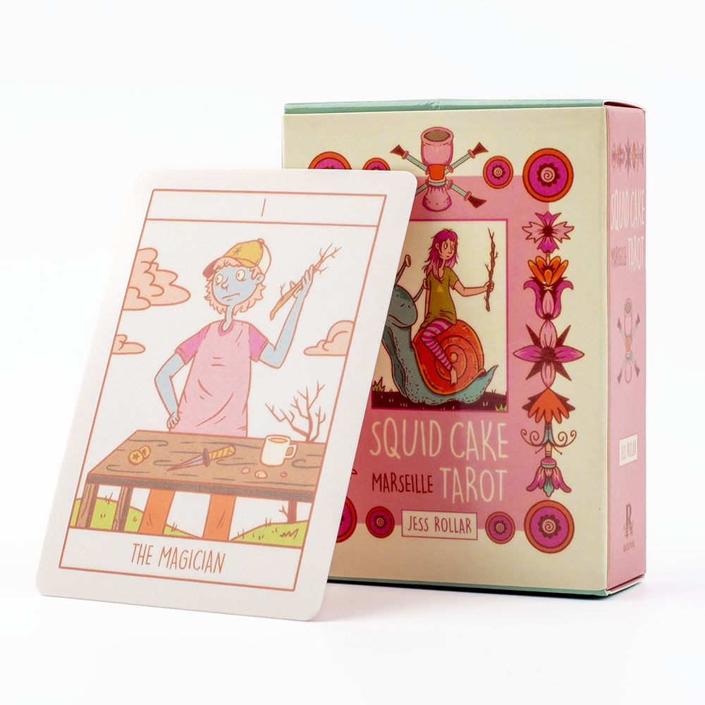 Inktvis Cake Tarot 78-kaartens - Board Game Design recensie en prijs