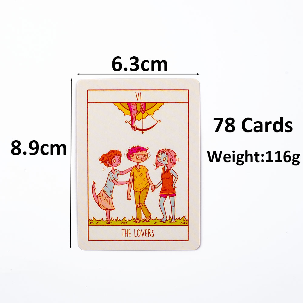 Inktvis Cake Tarot 78-kaartens - Board Game Design recensie en prijs