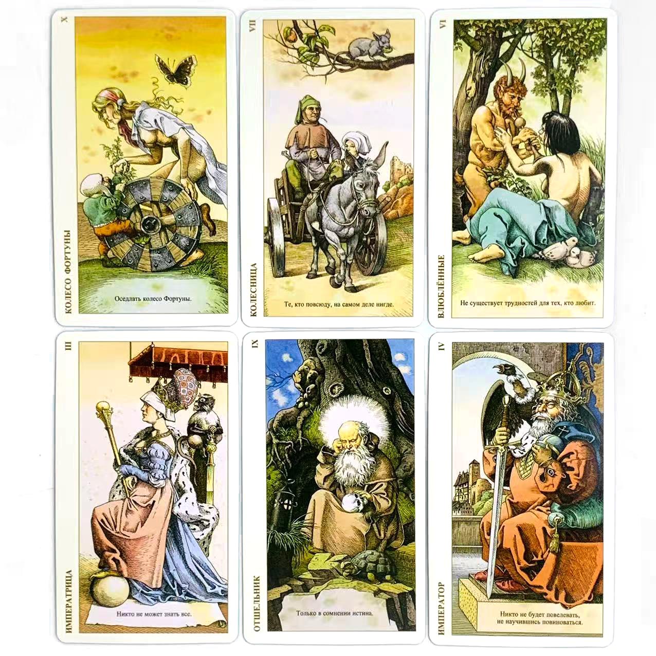 Russische Tarotkaarten Familie - Board Game Design recensie en prijs