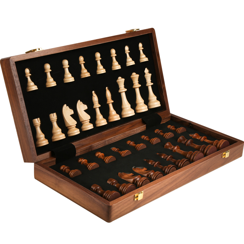 34PCS luxe schaakspel, 39x39 o - Board Game Yearbook recensie en prijs