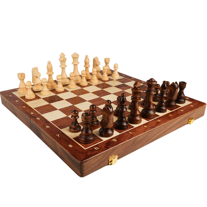 34PCS luxe schaakspel, 39x39 o - Board Game Yearbook recensie en prijs