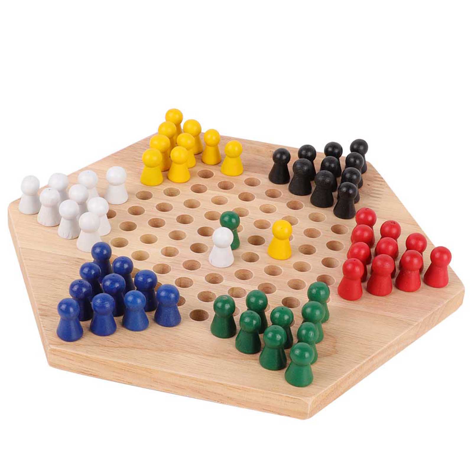 Houten educatief Chinees damsp - Board Game Halma recensie en prijs
