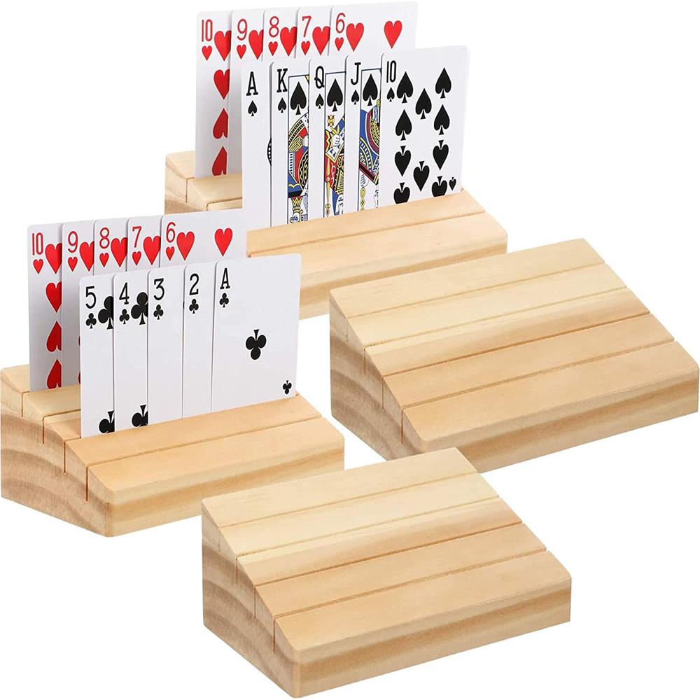 Handsfree houten speelkaarthou - Board Game Yearbook recensie en prijs